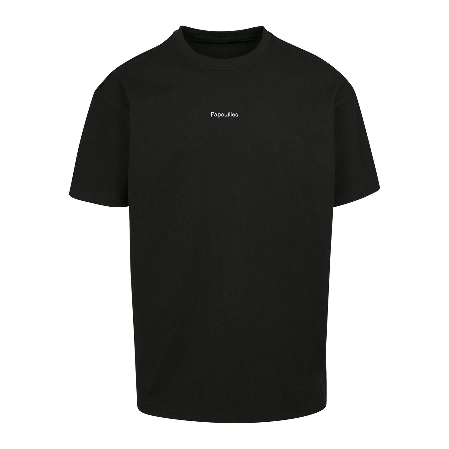 T-shirt oversized brodé "Papouilles"